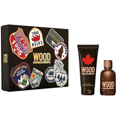 Dsquared2 Wood Pour Homme Set - 100ml + 150ml