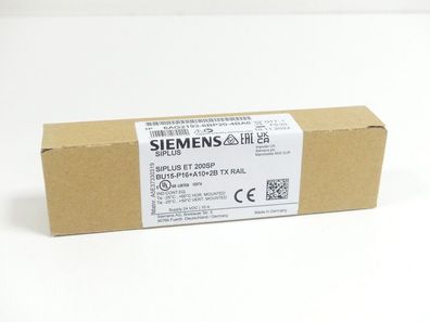 Siemens 6AG2193-6BP20-4BA0 Siplus ET 200SP BU15-P16 + A10 + 2B TX RAIL ungebraucht