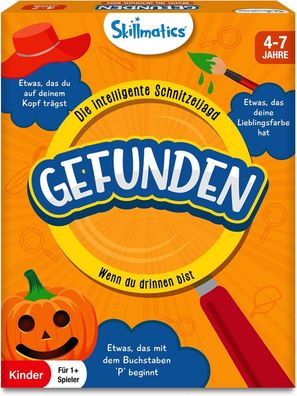 Skillmatics Kartenspiel - Gefunden Wenn du drinnen bist, Geschenke für Kinder