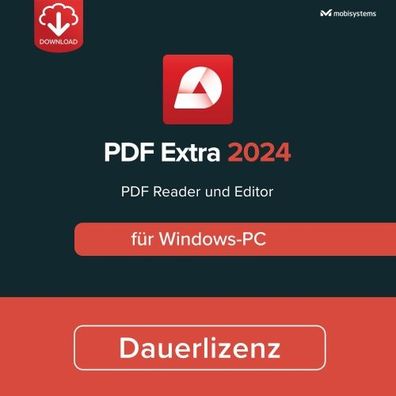 Mobi PDF Extra 2024 Lifetime / 1 PC / Dauerlizenz / ESD