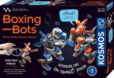 KOSMOS 621162 Boxing Bots, Das Roboter-Duell, Spielzeug Roboter für Kinder Boxen