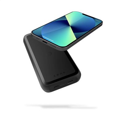 Zens Powerbank Magnetic Single Qi Charger mit Kickstand | Magsafe - 10000mAh