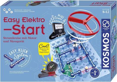 Kosmos 620547 Easy Elektro - Start, Spannende Stromkreise mit Motor, Experiment