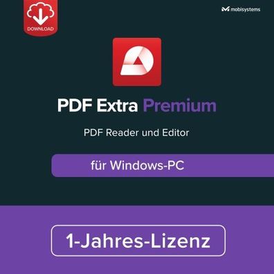 Mobi PDF Extra Premium / 1 PC / 1 Jahr / ESD