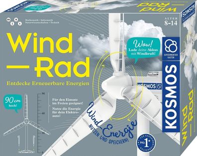 Kosmos 621087 Wind-Rad, Entdecke erneuerbare Energien, Bausatz für Windrad