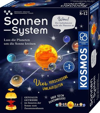 Kosmos 671532 Sonnensystem, Lass die Planeten um die Sonne kreisen, 8-12 Jahre