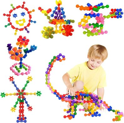 TOMYOU Kreatives Spielzeug-Baustein-Set – 100-tlg. Puzzle-Spielzeug für Kinder