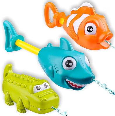 JOYIN 3 Tier Wasserpistolen für Kinder, Wasser Blaster Wasserspritz-Pistole