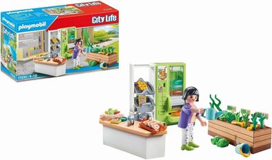 Playmobil City Life 71333 Schulkiosk, Verkaufsstand Spielzeug fér Kinder, 58-tlg