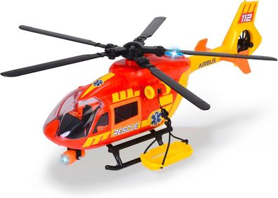 Dickie Toys - Rettungs-Hubschrauber Airbus H145 (36 cm) - Spielzeug-Helikopter