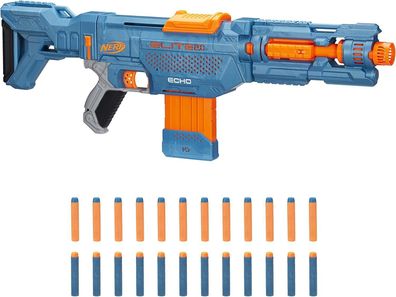 NERF Elite 2.0 Echo CS-10 Blaster â€? 24 NERF Darts, 10-Dart Clip-Magazin, Kinder