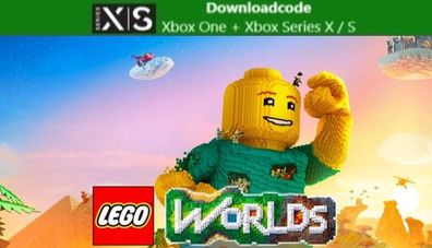 NEU Spiel für XBOX One Series X S LEGO Worlds Game Key Download Code per Email in 24h