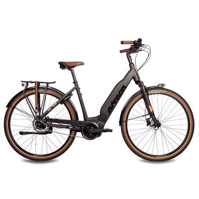 Airtracks 28 Zoll Damen E-Bike City LS Fahrrad LUMINA BOSCH ACTIVE LINE 500Wh 8G