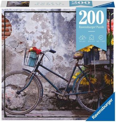 Ravensburger Puzzle - Bicycle - 200 Teile Puzzle Moment, Deko, Bild, Dekoration