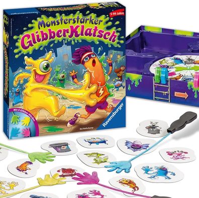 Ravensburger Kinder-Spiel Monsterstarker Glibber-Klatsch, Gesellschaftsspiel