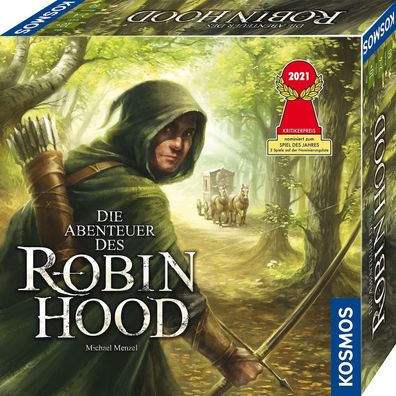 KOSMOS 680565 Die Abenteuer des Robin Hood, Nominiert zum Spiel des Jahres 2021