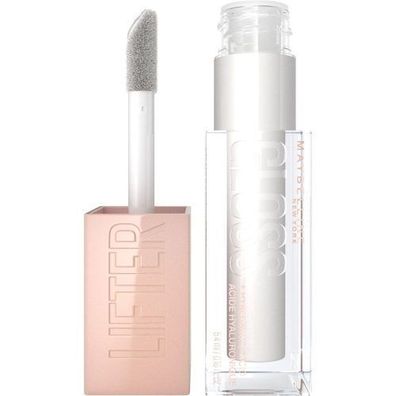 Maybelline Lifter Lip Gloss 001 Pearl, 5.4ml - Luxuriöses Glanz-Finish