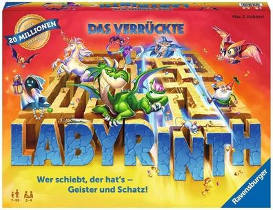 Ravensburger Familienspiel 26955 - Das verrückte Labyrinth - Gesellschafts-Spiel