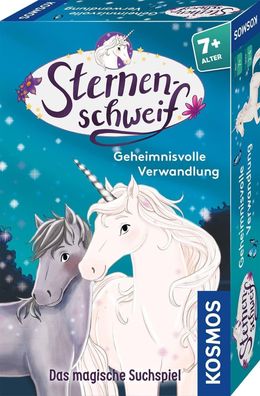 KOSMOS ?712648 Sternenschweif Geheimnisvolle Verwandlung, Mitbring-Spiel Kinder