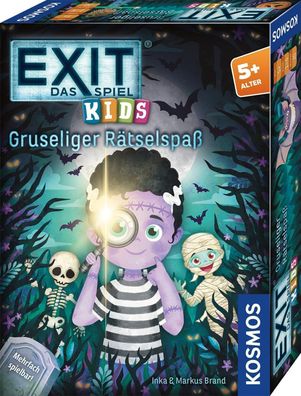 KOSMOS 684280 EXIT Das Spiel Kids Gruseliger Rätselspaß, Rätselspiel ab 5 Jahre