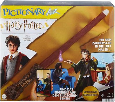 Mattel Games Pictionary AIR HARRY POTTER, interaktives Spiel für AppleTV, Kinder