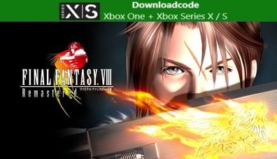 NEU Spiel für XBOX One Series X S Final Fantasy VIII 8 Remasterd Key Download Code