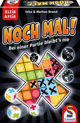 Schmidt Spiele 49327 Noch mal, Würfelspiel aus der Serie Klein & Fein, Spiel