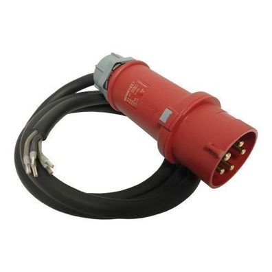 2m CEE Maschinen Anschlussleitung Kabel 32A/400V H07RN-F 5x4mm² Doktorvolt