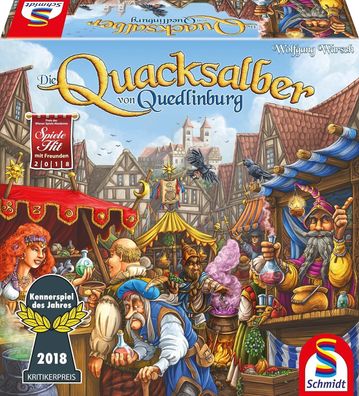 Schmidt Spiele 49341 Die Quacksalber von Quedlinburg, Kenner-Spiel des Jahres