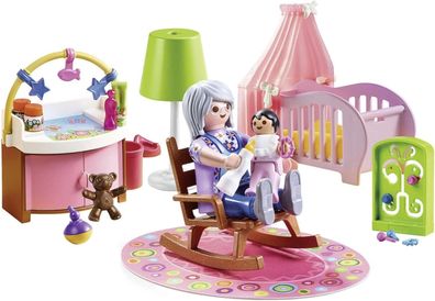 Playmobil Dollhouse 70210 Babyzimmer, Ab 4 Jahren, Spielzeug, Kinder, Puppenhaus