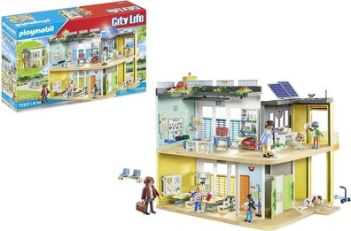 Playmobil City Life 71327 Große Schule mit beweglicher Tafel, ab 5 Jahren Kinder