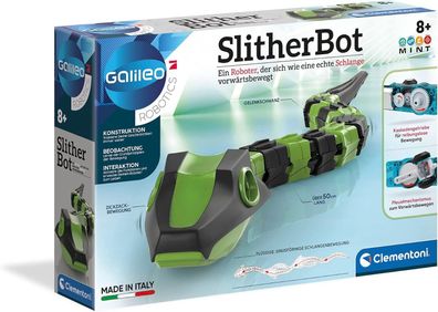 Clementoni 59212 Galileo Robotics – SlitherBot, Wissenschaft & Roboter, Kinder