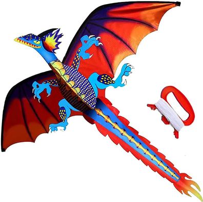 Touch the sky Drachen Flugdrachen Klassischer Drachen für Kinder 55 x 62 Zoll