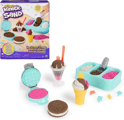 Kinetic Sand Eiscreme Set - mit 454 g original magischem Sand aus Schweden