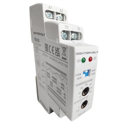 ELKO Thermostat zur Temperaturüberwachung und TER-3D im Bereich von 0 bis + 60 8420