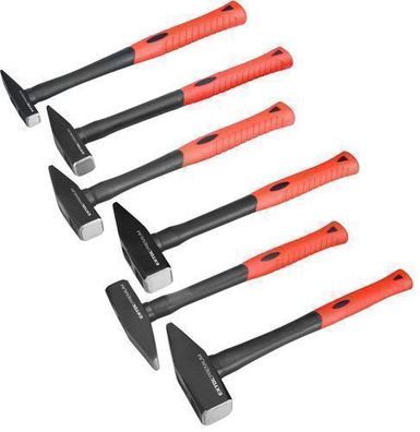 Hammersatz Schlosserhammer Satz Fiberglas 100g 300g 500g 800g 1000g 1500g