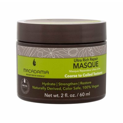 Macadamia Natural Oil Ultra Rich Moisture Masque 60ml