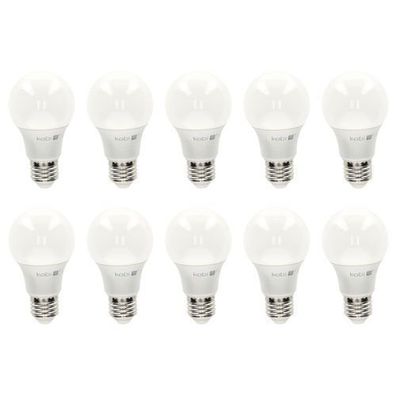 Set mit 10x LED Glühbirne E27-Sockel GS 7W 600lm Birne 4000K Neutralweiß