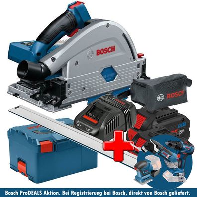 Bosch Akku-Tauchsäge 18V Biturbo GKT18V-52 GC