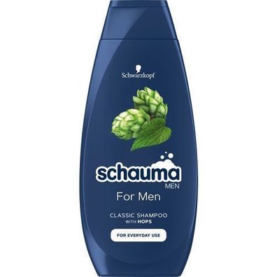 Schauma Shampoo für Männer Hopfenextrakt, 400ml