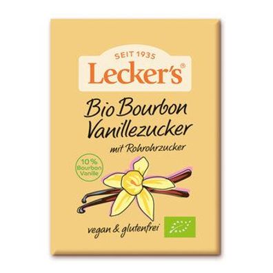 Lecker´s Bio Bourbon Vanillezucker mit 10% Bourbon Vanille 2x8g