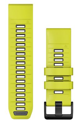 Garmin Quickfit Silikonband 26 mm Gelb/Graphit 010-13393-08