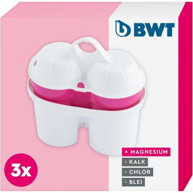 BWT Gourmet Mg2+ Wasserfilter-Kartuschen 3 St