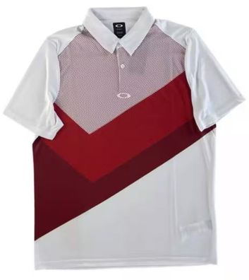 OAKLEY Hydrolix™ COOL DRY UV Fabric Golf 400474 Polohemd Tennis Polo Hemd L