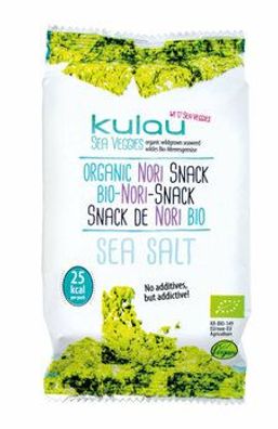 KULAU 3x KULAU Bio-Nori-Snack SEA SALT 4 g 4g