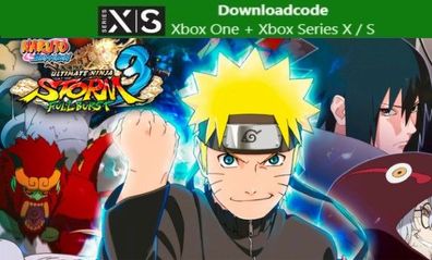 NEU Spiel für XBOX One Series X S Naruto Shippuden Ultimate Ninja Storm 3 Full Burst