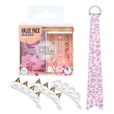 Invisibobble Urban Safari Haaraccessoires Set, 3 Stück