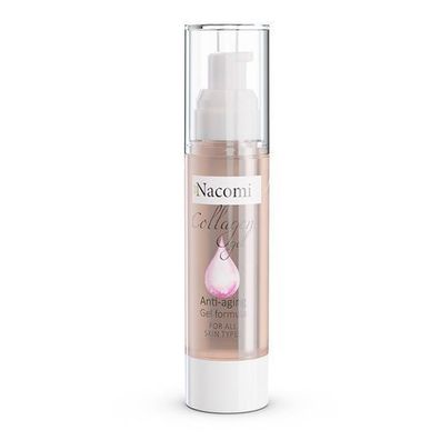 Nacomi Gel-Serum mit Kollagen für das Gesicht, 50 ml