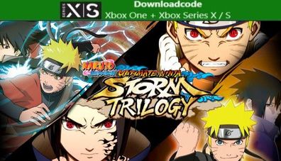 NEU Spiel für XBOX One Series X S Naruto Shippuden Ultimate Ninja Storm Trilogy Game