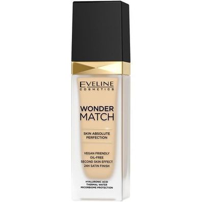 Eveline Wonder Match Foundation 05 Light Porcelain 30ml